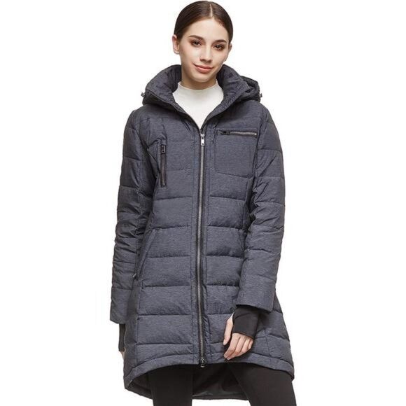 Women's Down Jacket Coat Mid-Length